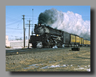 Photo: UP Challenger 3985 steams through Ogallala, NE eastbound