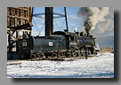 Photo: Nevada Northern 93 at coal tipple, East Ely, NV